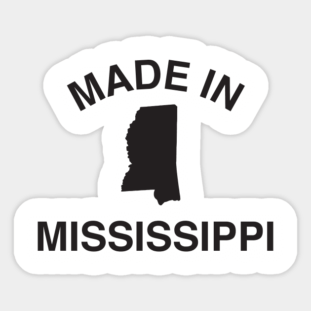 Made in Mississippi Sticker by elskepress